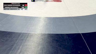 Junior Boys - 144 lbs Cons. Round 6 - Andres Maldonado, Will C Wood High School Wrestling vs Cole Danger Stevenson, Sunnyvale Wrestling Club