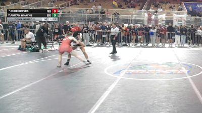 100 lbs Cons. Round 3 - Josie Reeves, Freedom vs Aniyah Whayne, Osceola (Kissimmee)