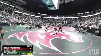 144-2A Champ. Round 1 - Josiah Mackintosh, Merino vs Charlie Miller, North Fork High School