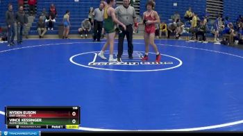 138 lbs Placement Matches (8 Team) - Hunter Banet, Floyd Central vs Tyson Miller, East Central