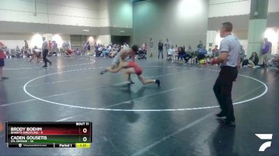 160 lbs Round 4 (6 Team) - Brody Boehm, Bandits Wrestling vs Caden Gousetis, STL Orange