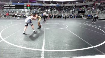 150 lbs Rr Rnd 3 - Kyrian Brown, Jaguar WC vs Timothy Ivison, Rams WC