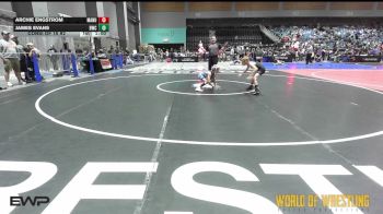 61 lbs Consi Of 16 #2 - Archie Engstrom, MANU WC vs James Evans, Bartlesville Wrestling Club