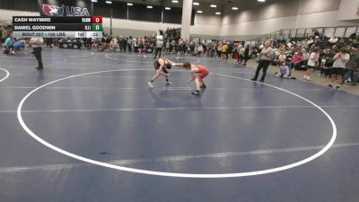 120 lbs Cons. Rd Of 16 - Daniel Goodwin, Illinois vs Cash Waymire, Young Guns Nashville Wrestling