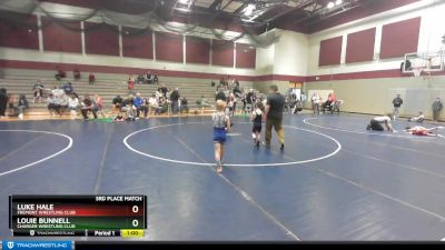 52+ 3rd Place Match - Luke Hale, Fremont Wrestling Club vs Louie Bunnell, Charger Wrestling Club