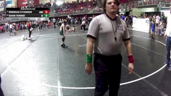 75 lbs Champ. Round 1 - Brennan O`Connor, Little Hammers Wrestling Club vs David Turner, Sherman Challengers