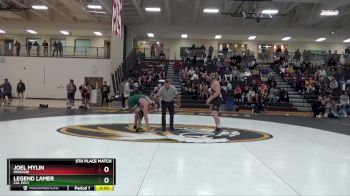 157 lbs 5th Place Match - Joel Mylin, Missouri vs Legend Lamer, Cal Poly