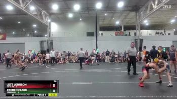76 lbs Round 2 (6 Team) - Jett Johnson, CP Elite vs Cayden Clark, Rebellion