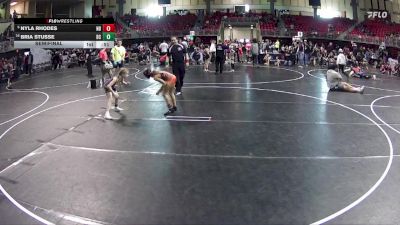 73 lbs Semifinal - Bria Stusse, Battle Creek vs Nyla Rhodes, Nebraska Boyz