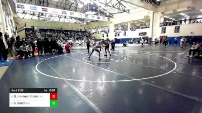 160 lbs Consi Of 16 #1 - Quentin Hammerstone, Easton vs Stephen Smith, Malvern Prep