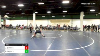 182 lbs Round Of 32 - Justin Griffith, NJ vs Zach Weidler, FL