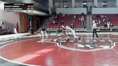 141 lbs Consi Of 8 #1 - Presley Johnson, The Citadel vs Marley Washington, Davidson