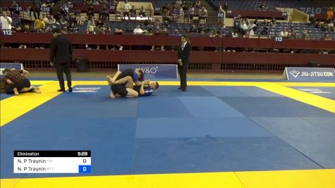 Nikita P Traynin vs Jacob Eli Walter 2024 Pan IBJJF Jiu-Jitsu No-Gi Championship