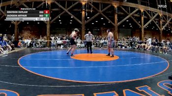 285 lbs 4th Wrestleback (16 Team) - Jackson Arthur, Union County vs Grayson Outlaw, Columbus