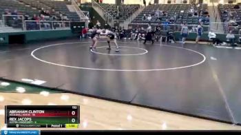 152 lbs Quarters & 1st Wb (16 Team) - Rex Jacops, Austin Vandegrift vs Abraham Clinton, Rockwall Heath