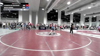 Cons. Round 4 - Chancellor Mathews, Black Fox Wrestling Academy vs Miles Harris, Western Colorado Wrestling Club