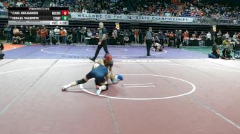 6A 132 lbs Champ. Round 1 - Cael Brubaker, McKinney Boyd vs Israel Valentin, Katy Tompkins