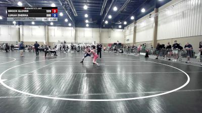 126 lbs Quarterfinal - Brock Glover, Tampa Bay Tigers Wrestling vs Lukah Zherka, Sons Of Thunder Naples