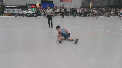 106 lbs Champ. Rd Of 128 - Dominik Budzyk, Sloth Strong vs Dustin Alvarado, Black Fox Wrestling Academy
