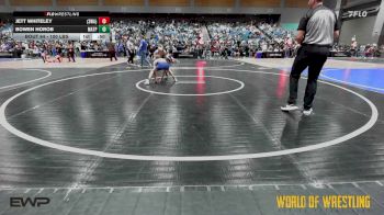 100 lbs Consi Of 16 #1 - Jett Whiteley, Sanderson Wrestling Academy vs Bowen Horob, Matpac
