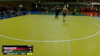 115 lbs Quarterfinals (8 Team) - Jace Laust, BHVPP vs Micah Donahue, Watertown-Mayer