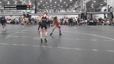 113 lbs Semis & 1st Wrestleback (8 Team) - Chase Phillips, Barn Brothers BlueWave vs Malik Hoskins, Team Arizona