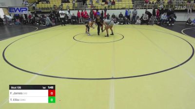 135 lbs Final - Faith James, Cassville vs Taylor Ellis, Edmond North Girls HS