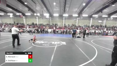 46 lbs Consi Of 4 - Abram Mariscal, Relentless vs Kleah Dishface, Rez WC