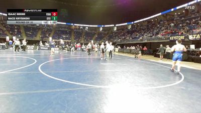 200 lbs Round Of 32 - Isaac Beebe, Penncrest vs Nace Krysinski, Steel Valley