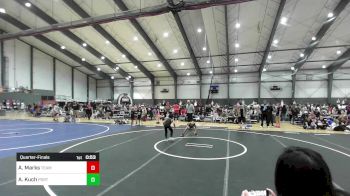 62 lbs Quarterfinal - Alii Marks, Team Aggression vs Alden Kuch, Portland Mat Club