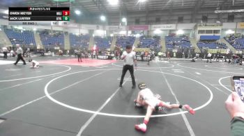 62 lbs Rr Rnd 1 - Owen Meyer, Mile High WC vs Jack Luster, Athlos Wrestling