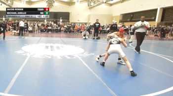 77 lbs Rr Rnd 9 - Jacob Roman, Triumph Blue - MSE vs Michael Anello, Ruthless Blue - MSE