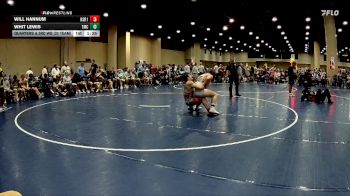 175 lbs Quarters & 3rd Wb (32 Team) - Whit Lewis, Team Mat Clash vs Will Hannum, North Shelby Regulators Red