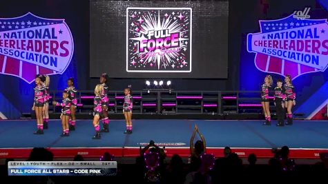 Full Force All Stars - Code Pink [2026 L1 Youth - Flex - D2 - Small Day 1] 2026 NCA All-Star National Championship