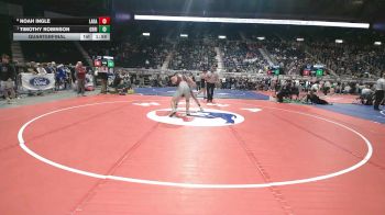 4A-190 lbs Quarterfinal - Timothy Robinson, Green River vs Noah Ingle, Laramie