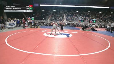 4A-190 lbs Quarterfinal - Timothy Robinson, Green River vs Noah Ingle, Laramie