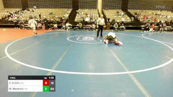 111 lbs Rr Rnd 3 - Vincent Criniti, Seagull Wrestling Club vs Matthew Marenco, Cali Red