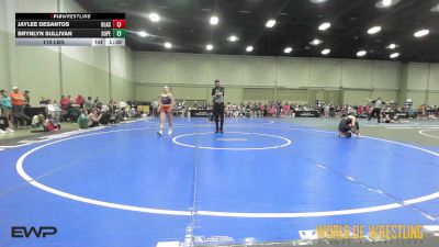 110 lbs Rr Rnd 1 - Jaylee DeSantos, Black Widows 7-12 vs Brynlyn Sullivan, Super Girls 7-12