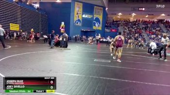165 lbs Champ. Round 1 - Joseph Ruiz, St Peter Prepatory vs Joey DiVello, Skyline