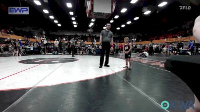 52 lbs Consi Of 8 #1 - Kellen Rupp, Perry Wrestling Academy vs Maxen LaFever, Newcastle Youth Wrestling