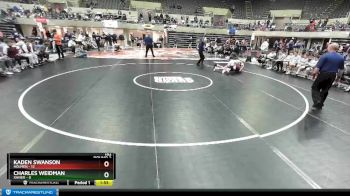 182 lbs Round 2 (4 Team) - Charles Weidman, Xavier vs Kaden Swanson, Holmen