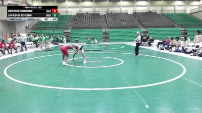 144 lbs Quarters & 1st Wb (16 Team) - Jackson Rogers, Brookwood vs Kenechi Odimgbe, Archer