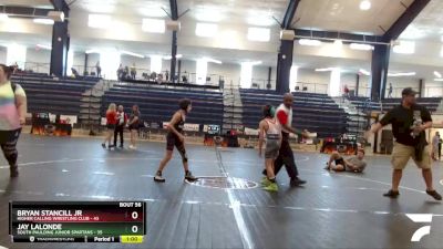 70 lbs Round 5 - Jay Lalonde, South Paulding Junior Spartans vs Bryan Stancill Jr, Higher Calling Wrestling Club
