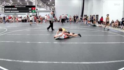 100 lbs Round 3 (8 Team) - James McQueen, PA Alliance vs Saylor Johns, OMP