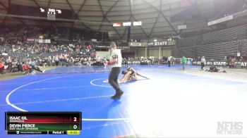 2A 175 lbs Cons. Round 2 - Devin Pierce, East Valley (Spokane) vs Isaac Gil, Washougal