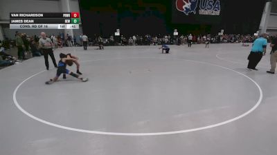 82 lbs Cons. Rd Of 16 - James Dean, Betterman Elite Wrestling vs Van Richardson, Prodigy Wrestling