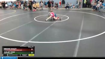 60 lbs Round 1 - Brooke Bailey, CHUGACH EAGLES WRESTLING CLUB vs Shelby Coad, Mat-Su Matmen