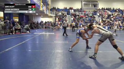 160 lbs Consy 4 - Jake Lilley, Connellsville vs Logan Matrisch, Penn Trafford