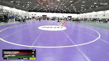 100 lbs Cons. Semi - Ryliegh Sturgill, Baylor School (Girls) vs Joanne Dinh, Staley