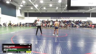 126 lbs Cons. Round 5 - Bryan Villatoro, Anaheim vs Mekhi Yanthis, Los Alamitos